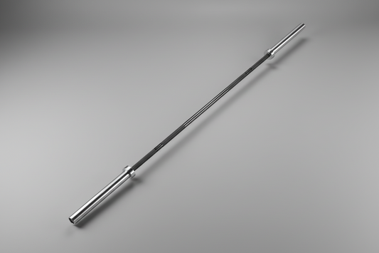 BETTER BODY Classic Barbell 87” 1300 LB Capacity Black & Steel