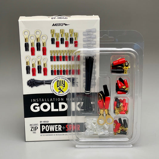 METRA Hardware Gold Installation Kit (Power & Speaker) DIY