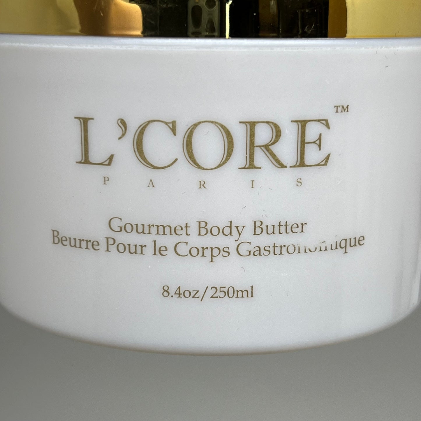 ZA@ L'CORE Gourmet Body Butter Cellulite Control 8.4 oz BB 24 Months After Opening