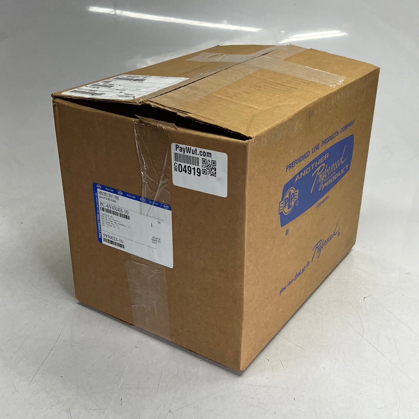 PLP Multi-pole Mount (mpm-g2) Pipe Cap Kit 6" - 4"x4" Tube Fit PC-6V4X4H-10 013