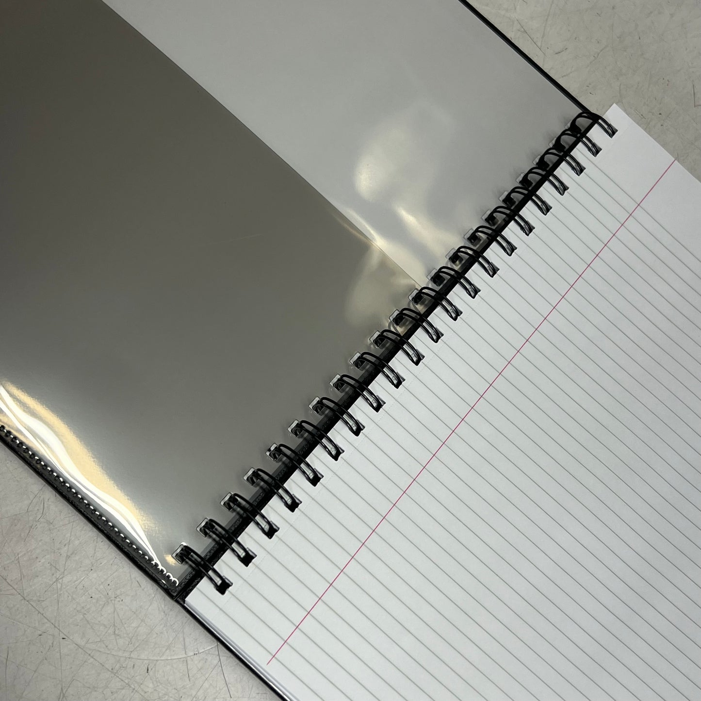 MEAD 1-subject Professional Notebook Wide Ruled 8.5" x 11" 96 Sheets Black 06100