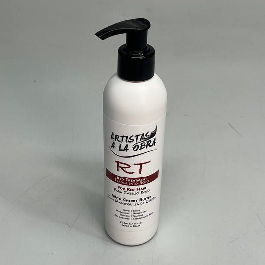 ARTISTAS A LA OBRA Red Treatment/Mask Adds Keeps Hair Vibrant 8 fl oz Red