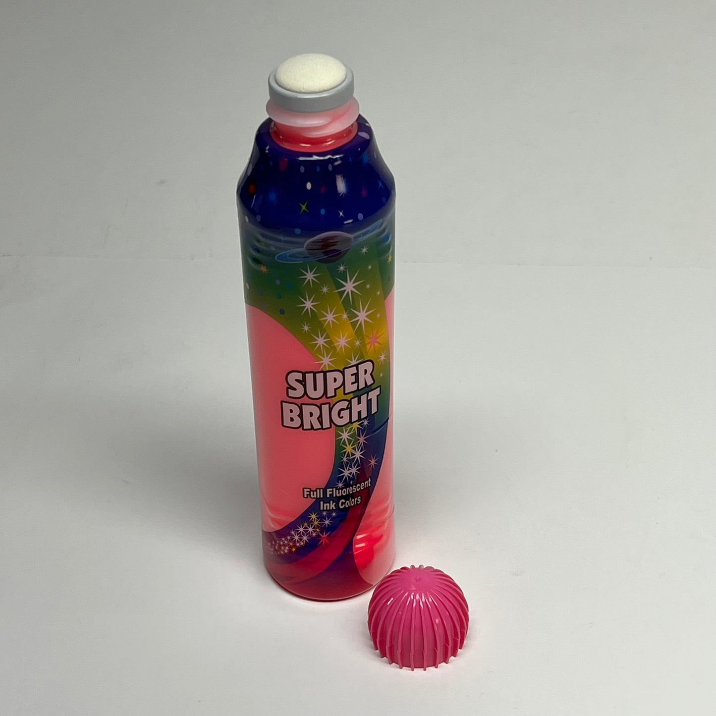 DAB O INK (12 PACK) Super Bright Full Fluorescent Bingo Ink Marker 4oz Pink