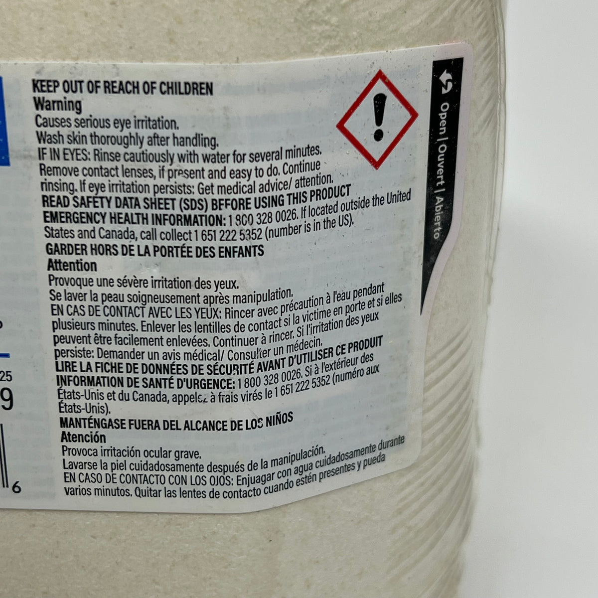 ECOLAB (4 PACK, 3lb EACH)  Home-style Solid Laundry Detergent  White 6101659
