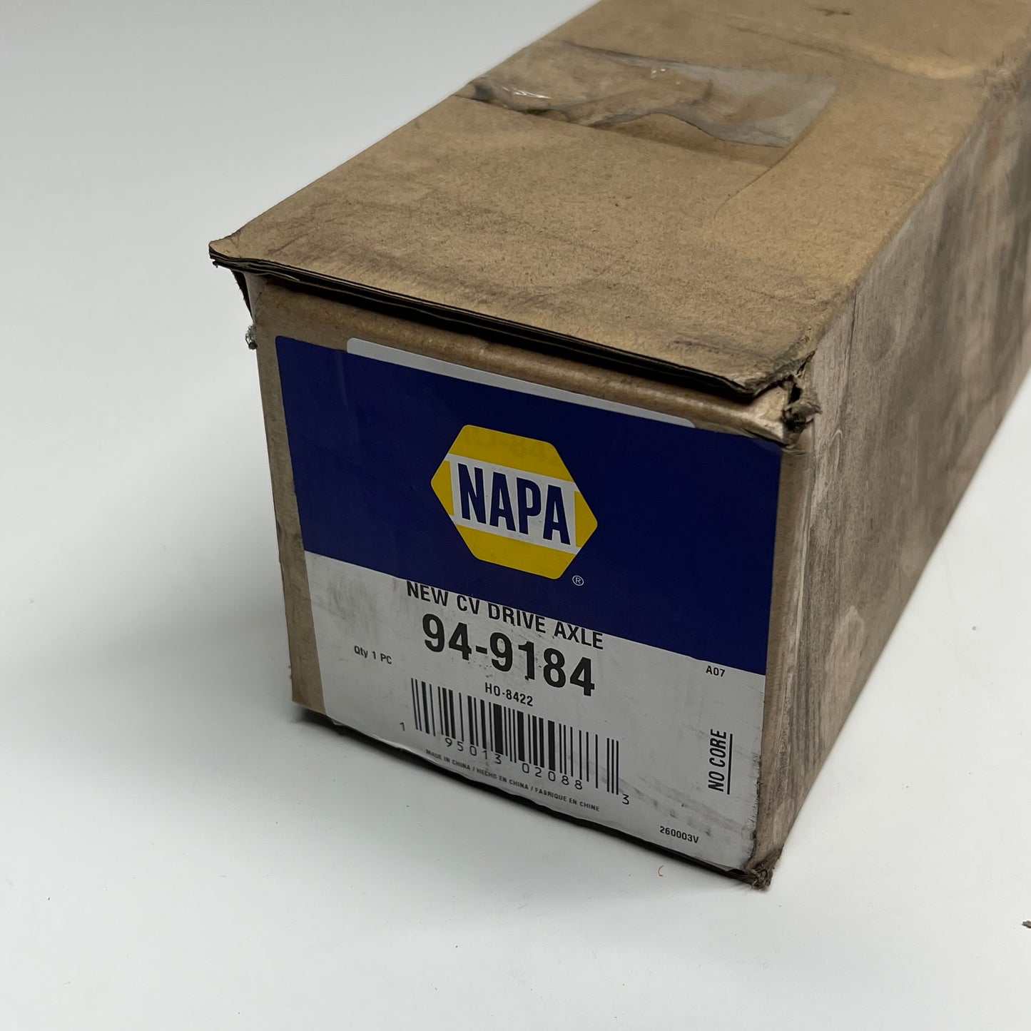 NAPA Grooved Premium Cv Axle For Honda Accord 2008-14 94-9184