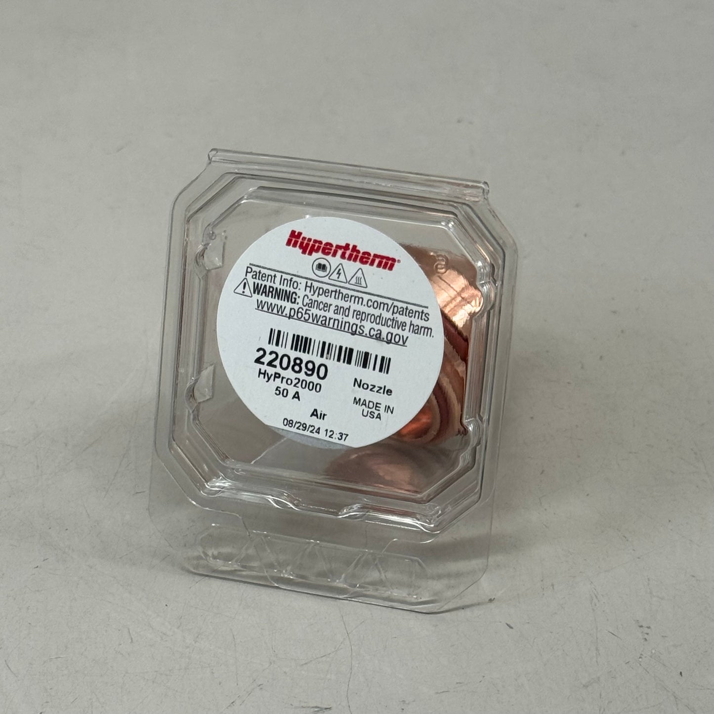 HYPERTHERM Hypro2000 Welding Nozzle 50A Copper 220890