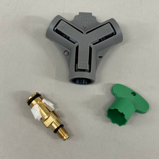 KOHLER Artifacts Widespread Bathroom Faucet Bell Spout Polished Chrome 72759-CP Without Handles