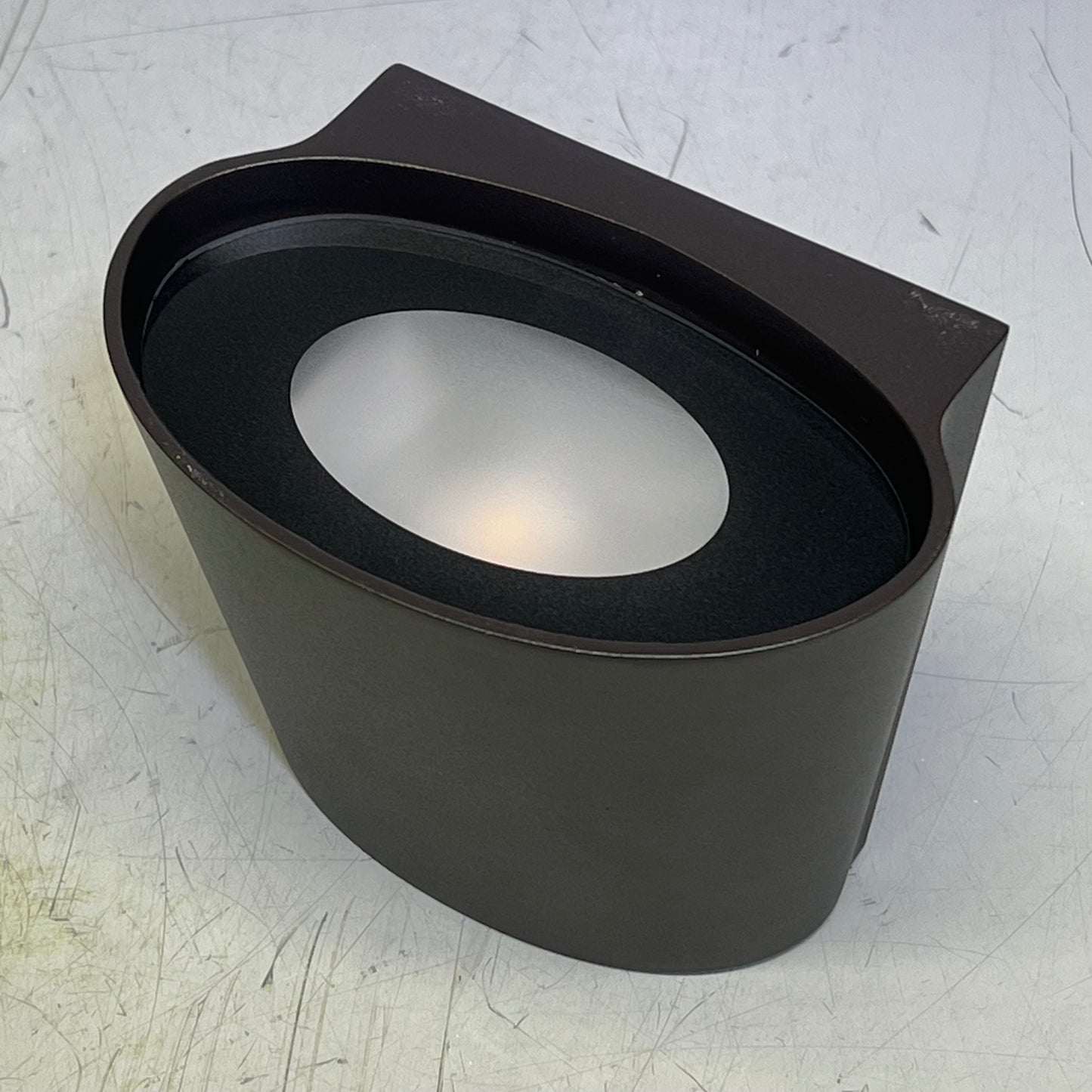 WAC LIGHITNG Mod Outdoor Wall Sconce 6" 3000K 17W Matte Brown WS-W65607-BZ