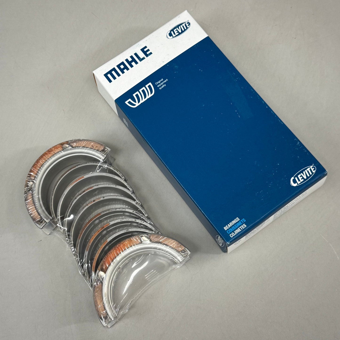 MAHLE (9 Pieces, 1 Box) Clevite Engine Crankshaft Main Bearing Set MS-1733P