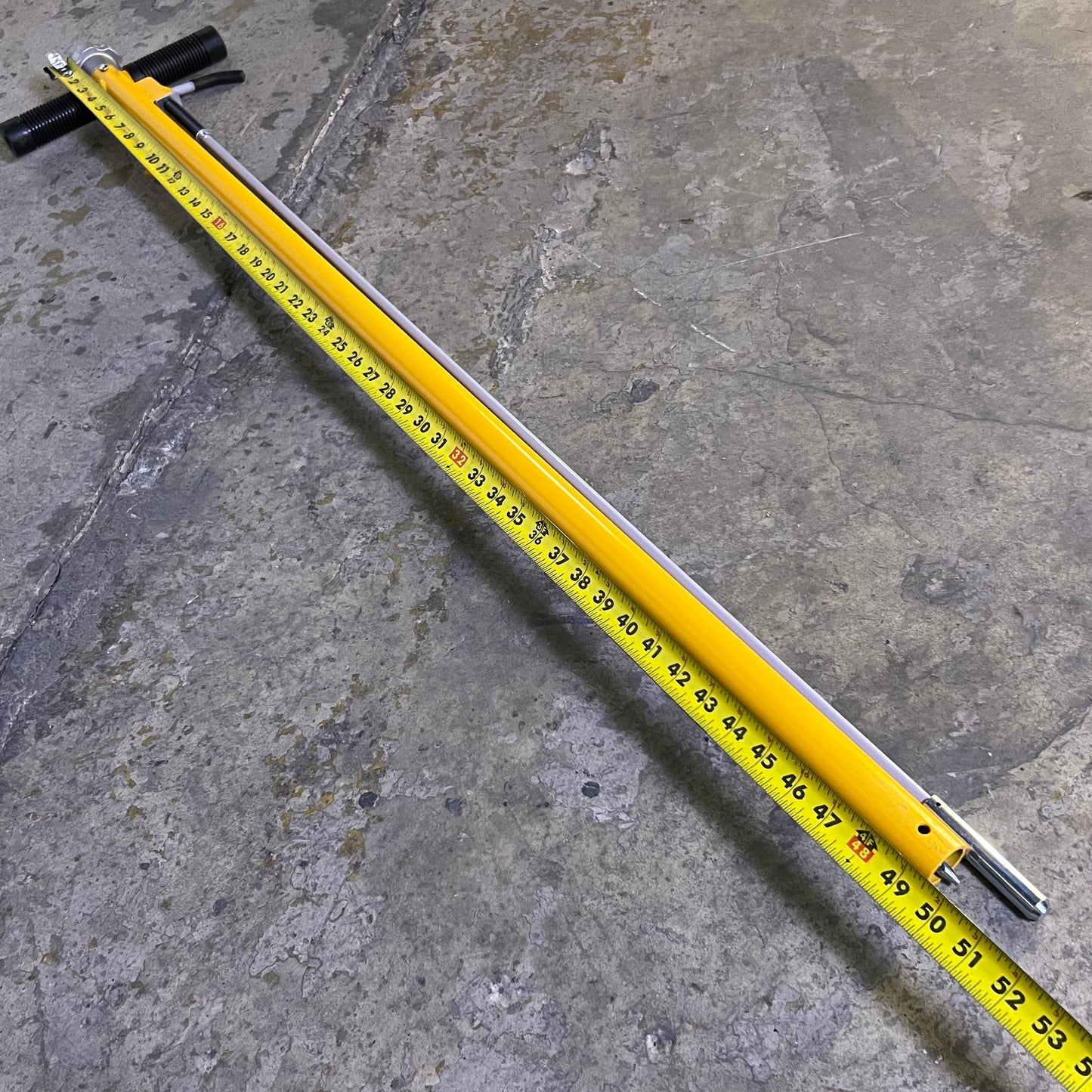 Omega Lift Handle 49.5"H x 10"W Yellow 23221C/23222C