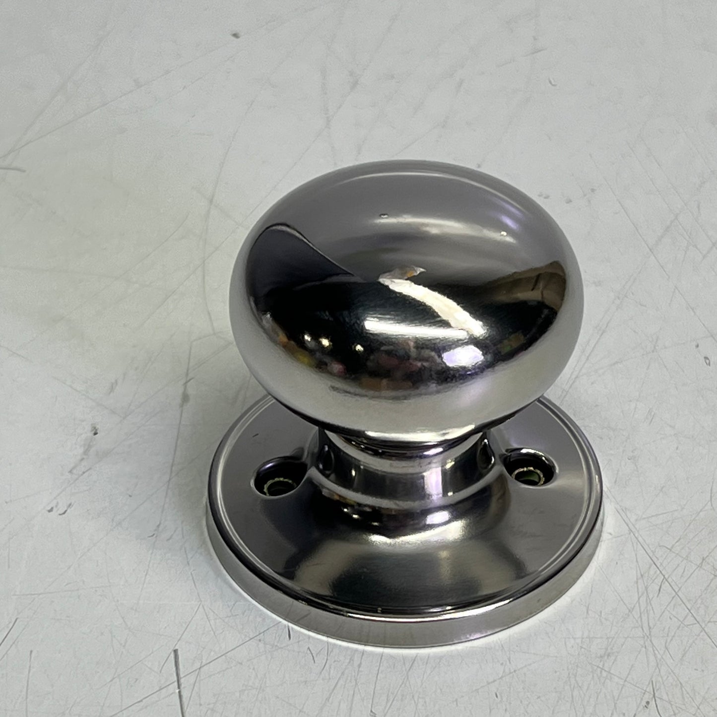SCHLAGE (2 PACK) Stratus Grade 3 Single Dummy Knob Polished Chrome J170-STR-625