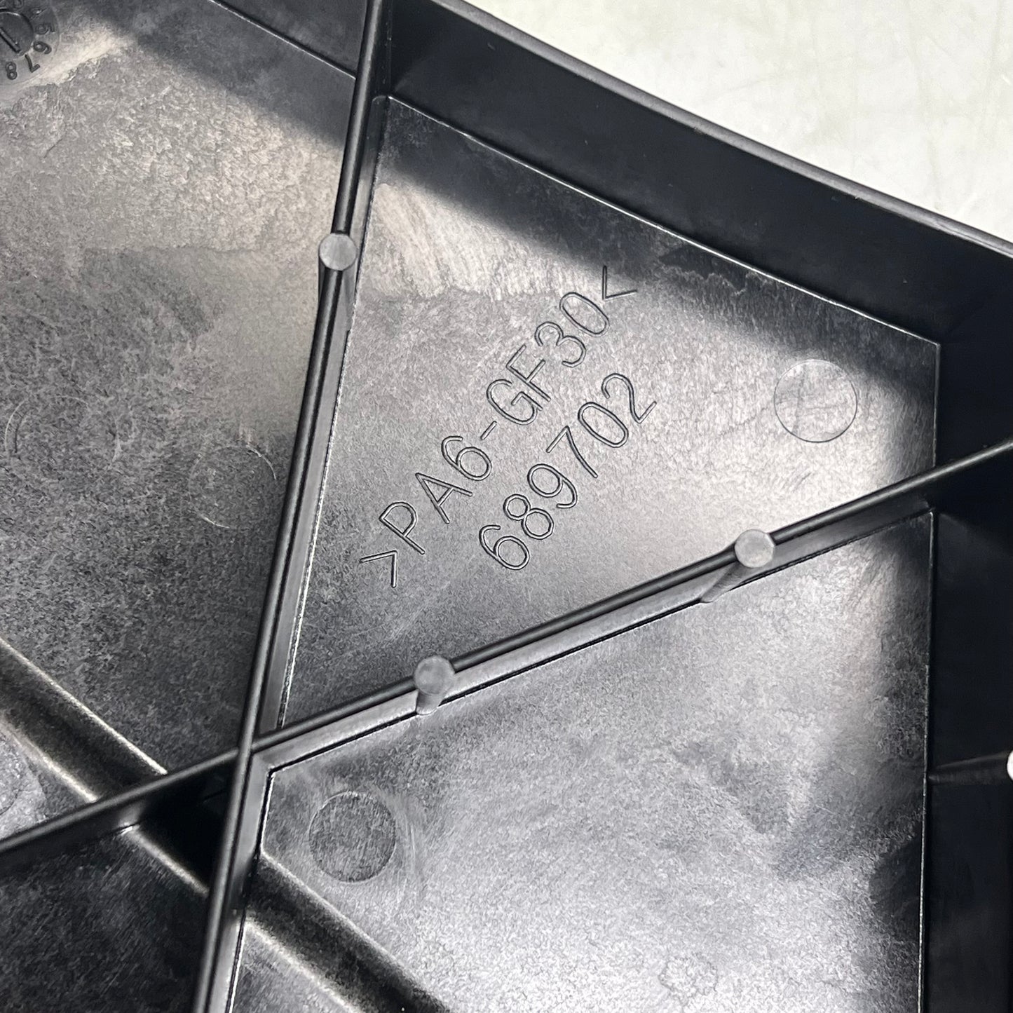 E-Z-GO  Rear Bumper Genuine OEM For RXV, 2Five & Valor 2008-2025 Black 689702