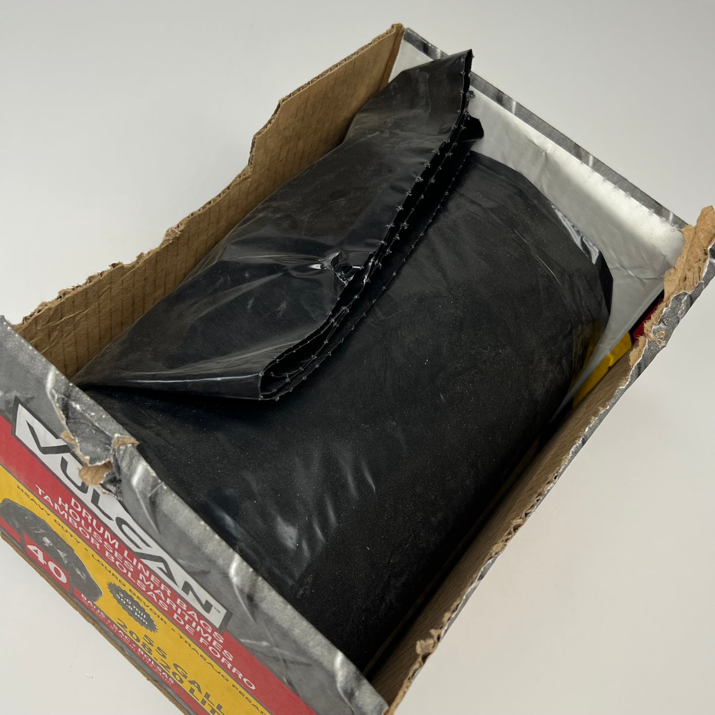 ZA@ VULCAN (40 BAGS) Drum Liner Bags Sz 55 Gal. PK-PS0190B (As-Is) Damaged Box