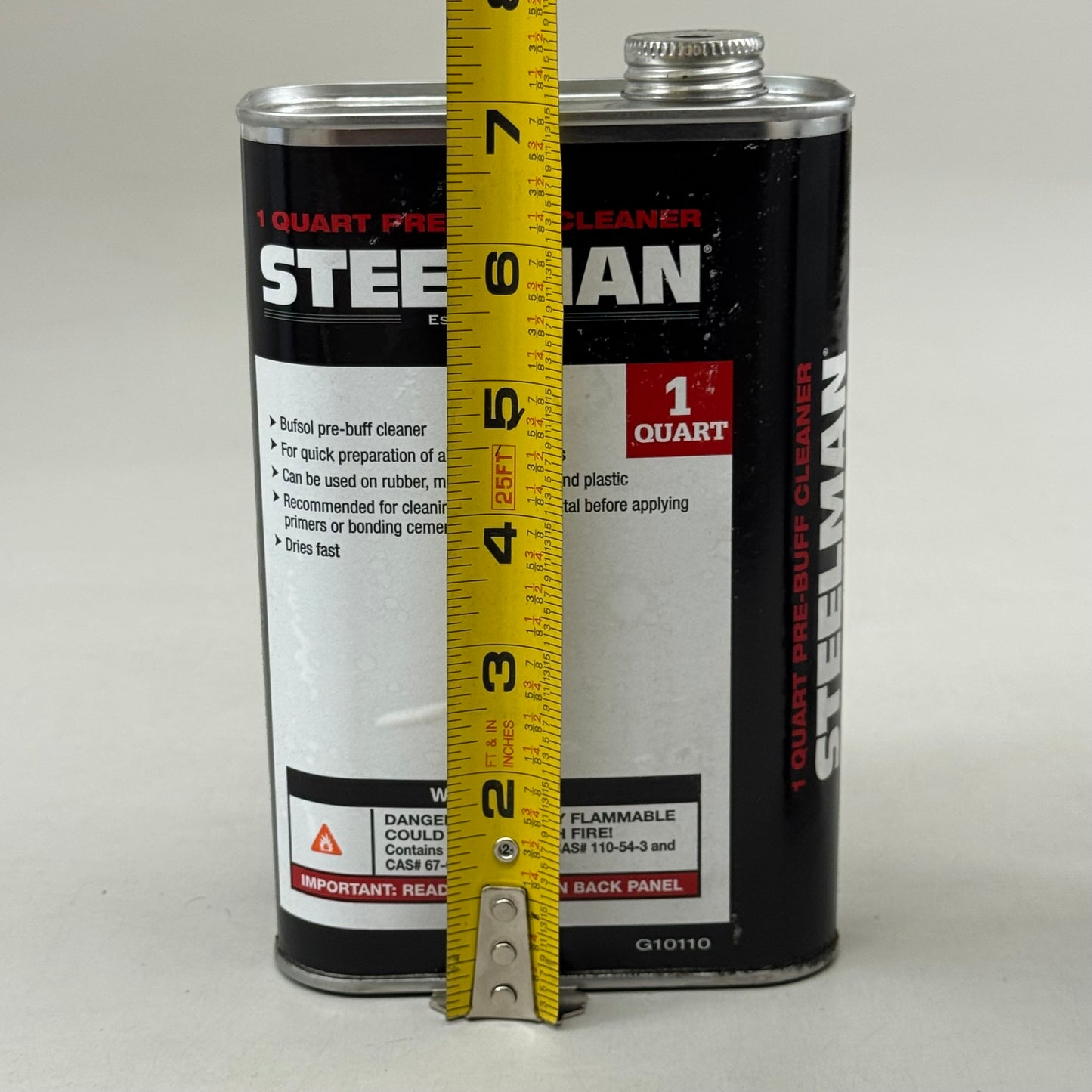 STEELMAN (2 Pack) Bufsol Pre-Buff Cleaner 1 QT (each) G10110