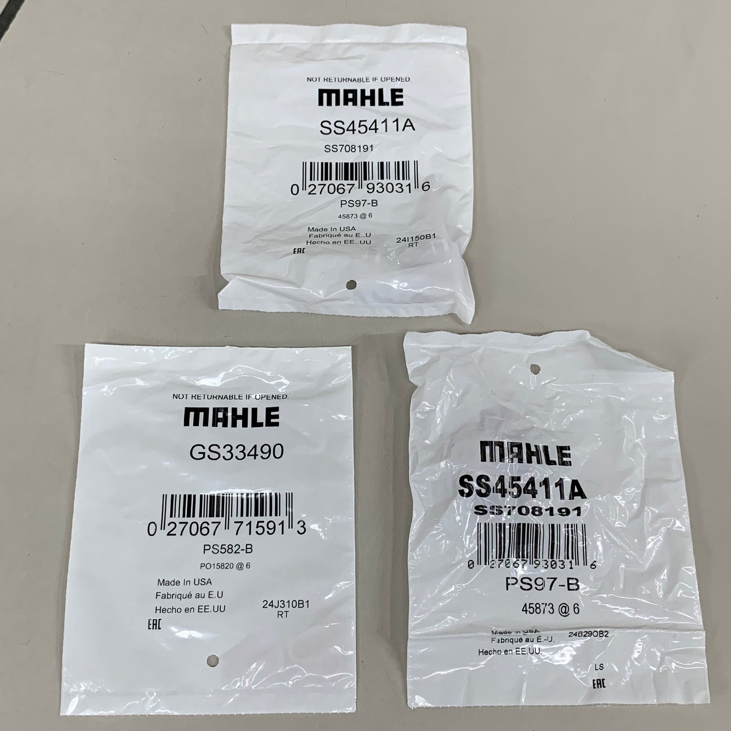 MAHLE Upper Head Gasket Set For 1989-1998 Dodge HS4068