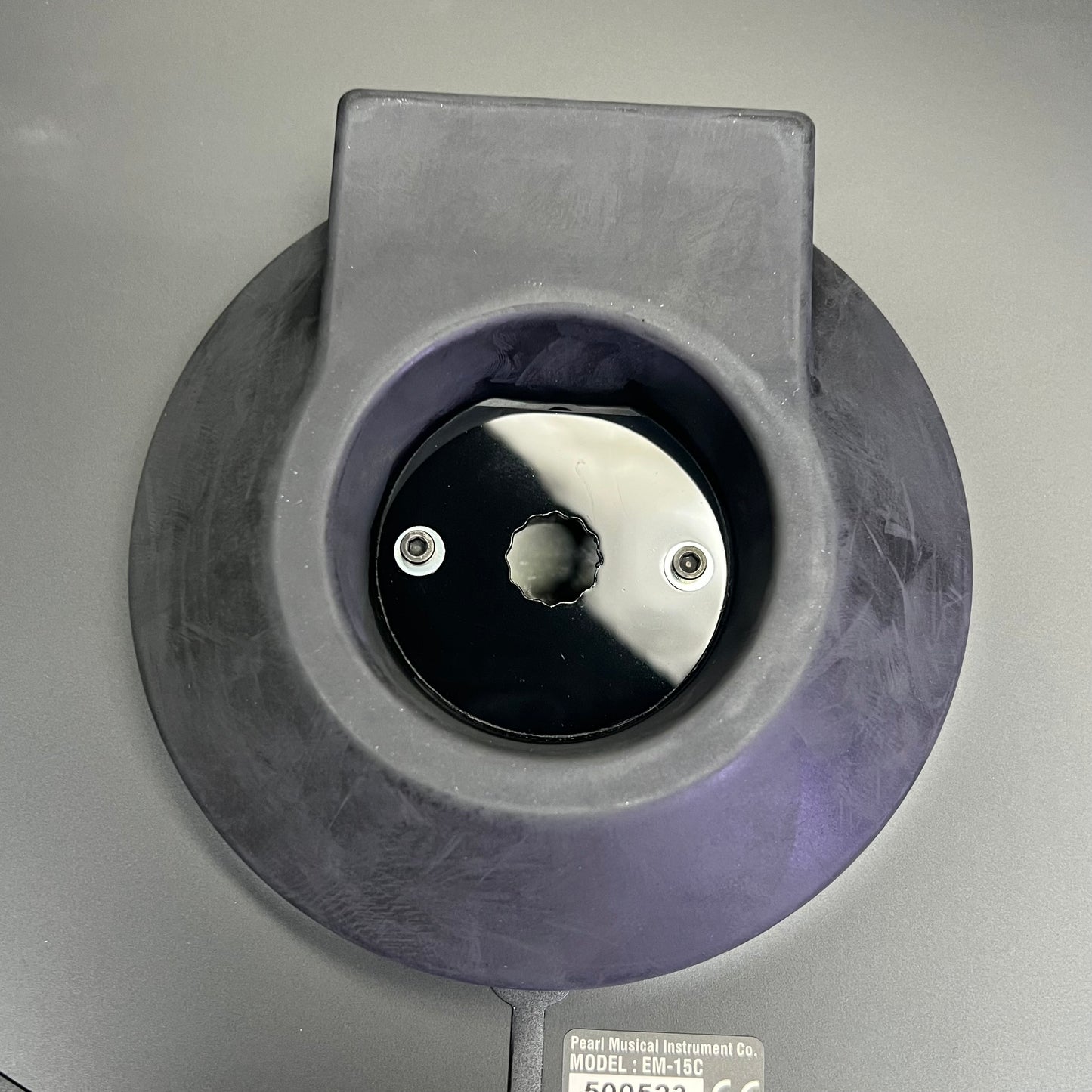 PEARL PureTouch Crash Cymbal For EMerge Electronic Drum Setup 15" Black EM-15C