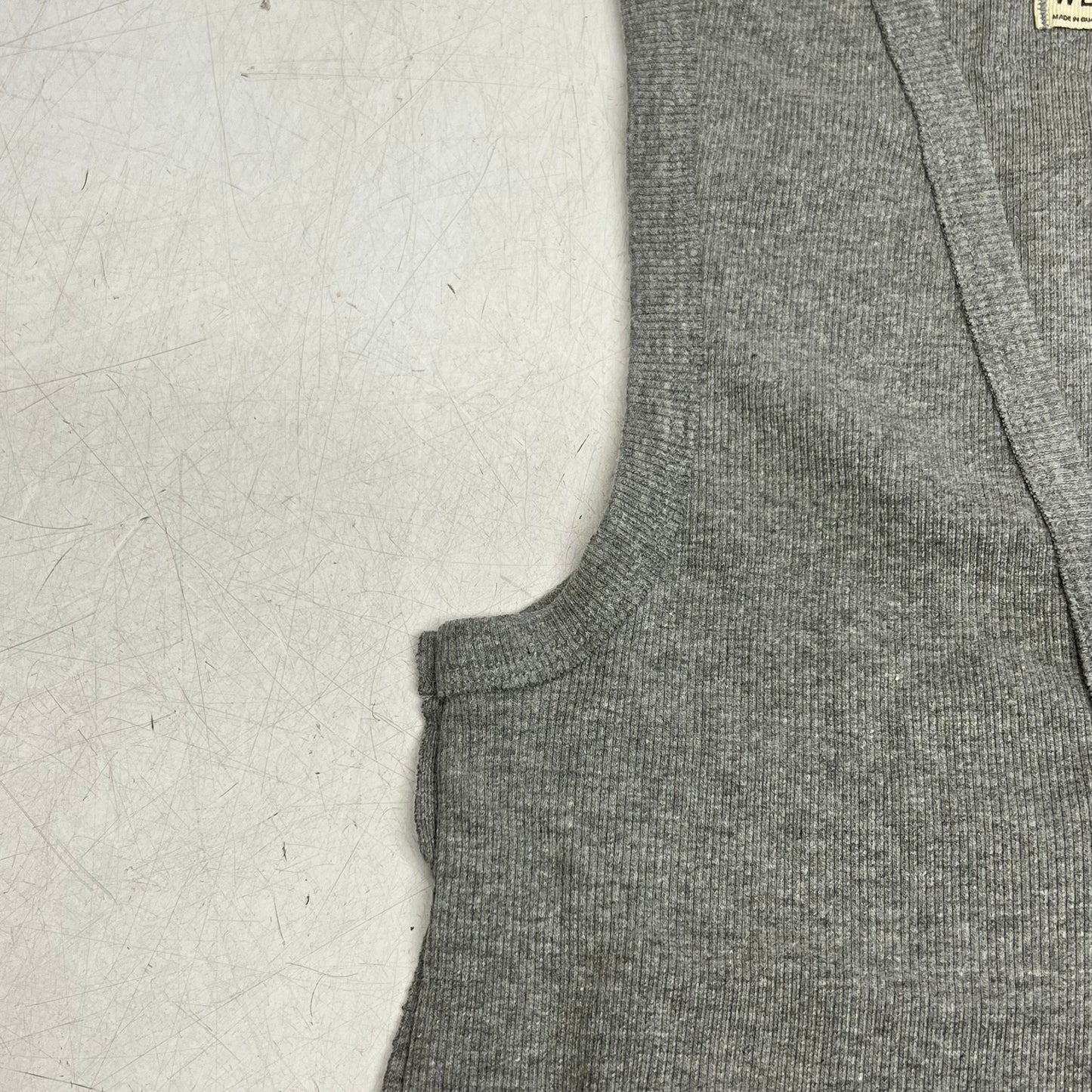 FREE PEOPLE We The Free Neria V-neck Tank Top Women's Sz M Heather Grey