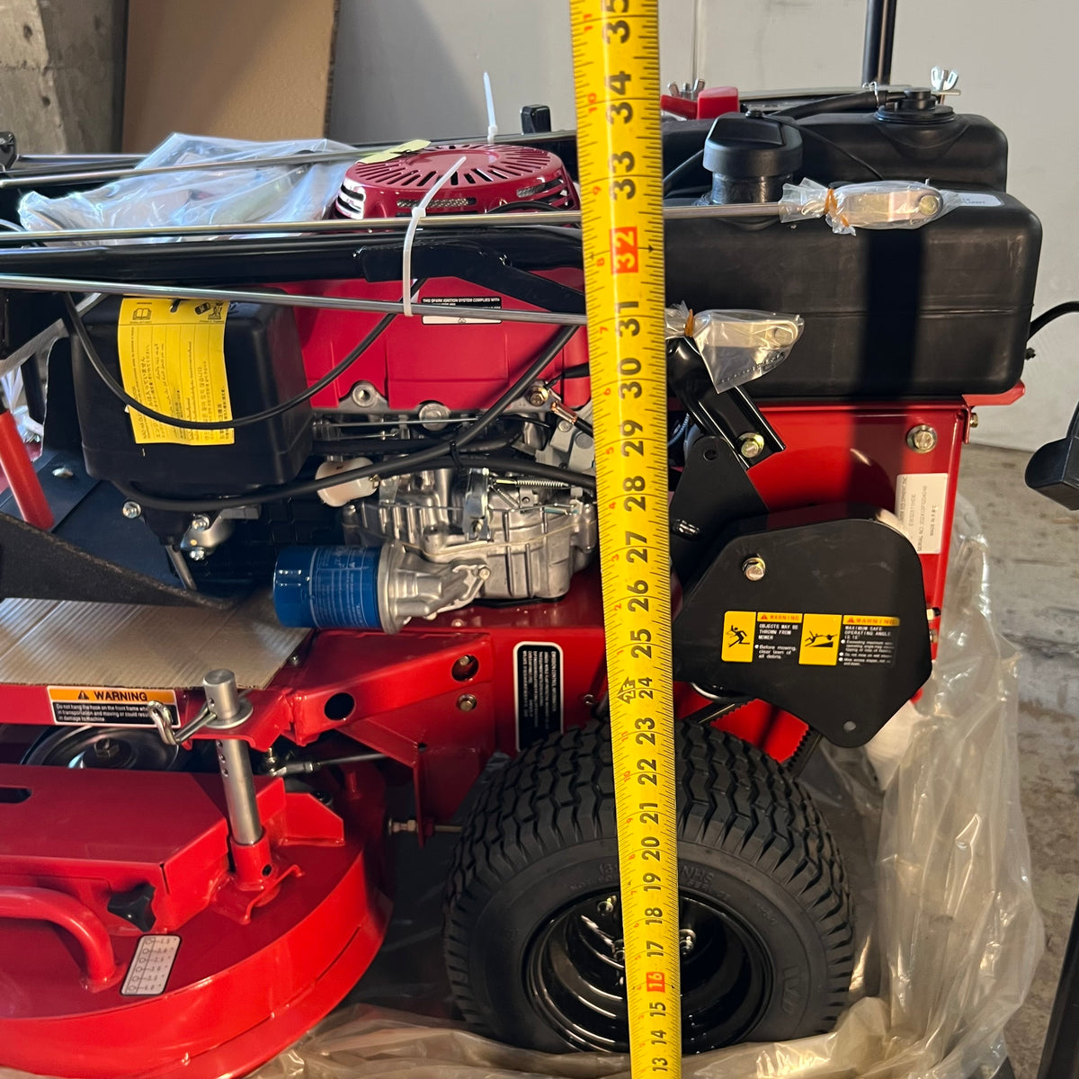 ENCORE 32" Commercial Walk Behind Mower 10.5 Hp Honda Engine - Red EW32X