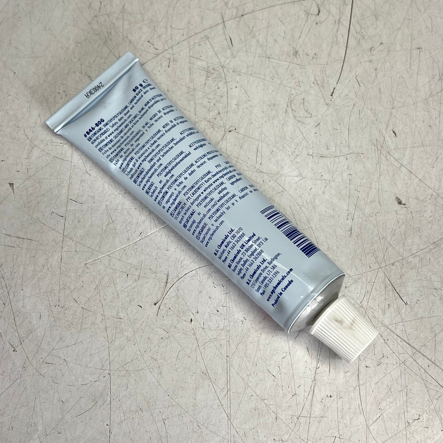 MG CHEMICALS Carbon Conductive Electrical Grease 846 Series 80g Black 846-80G