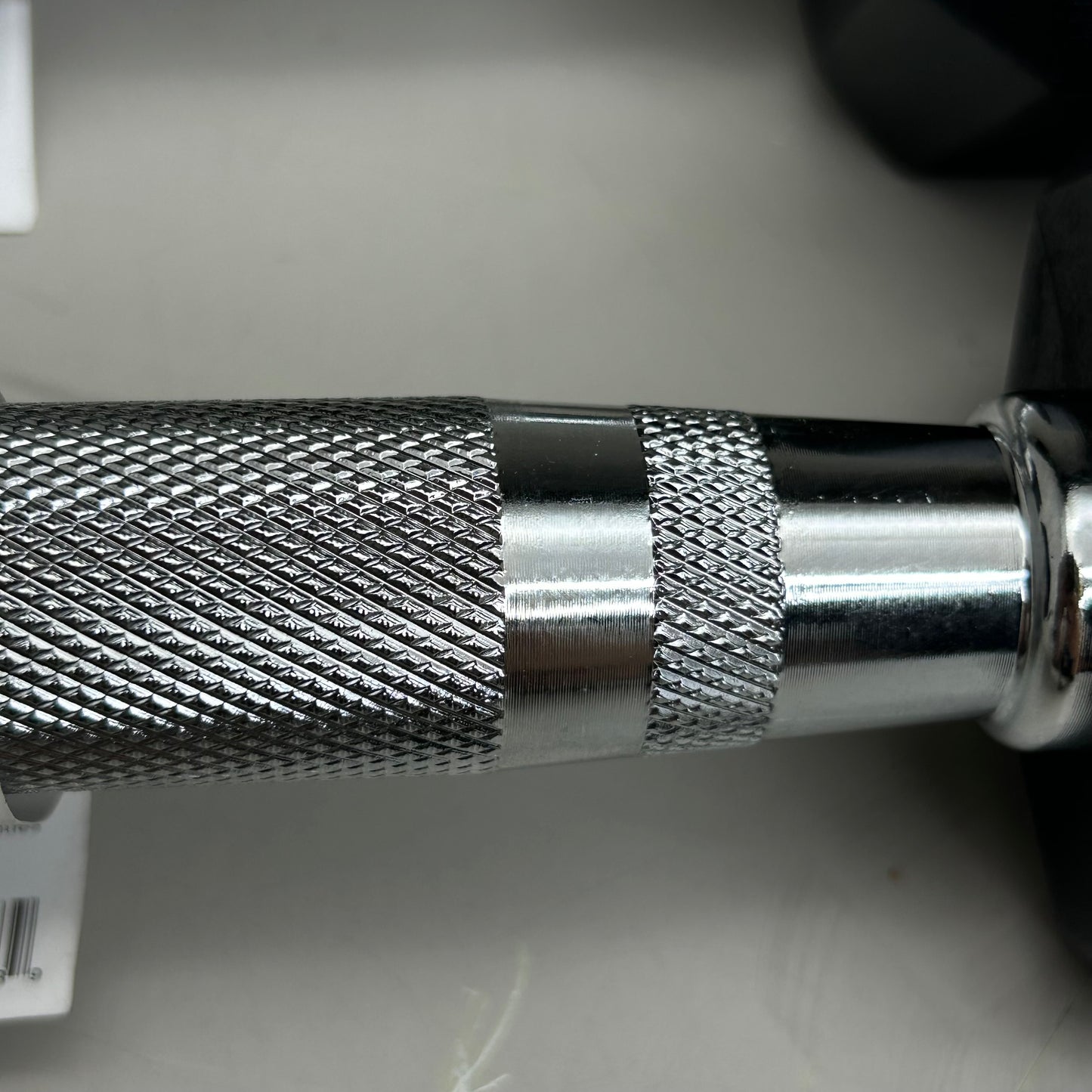 BODY SPORT (2 Pack) Rubber Encased Hex Dumbbells 7.5lbs Black BDSRSDB075