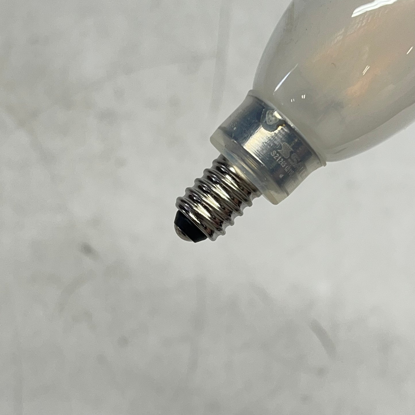 SATCO (6 PACK) Candle Bulb 4W LED B11 2700K Warm White Frosted Finish S21269