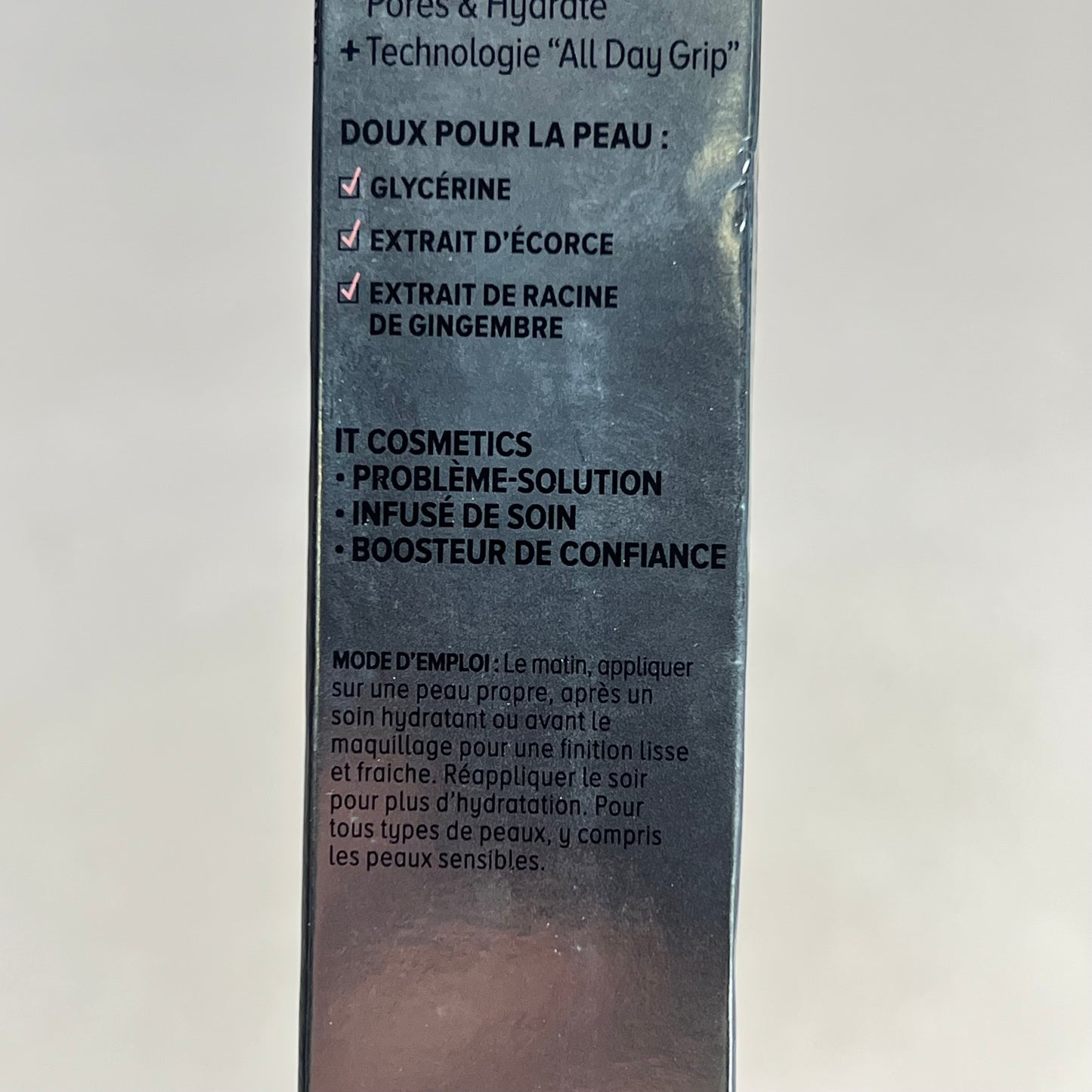 IT COSMETICS  Your Skin But Better All Day Makeup Gripping Primer Oil-free  1 oz