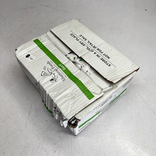ZA@ SHAMROCK FOODS  (2000 PACK) Individually Packed Mini Sugar Packets White 14200