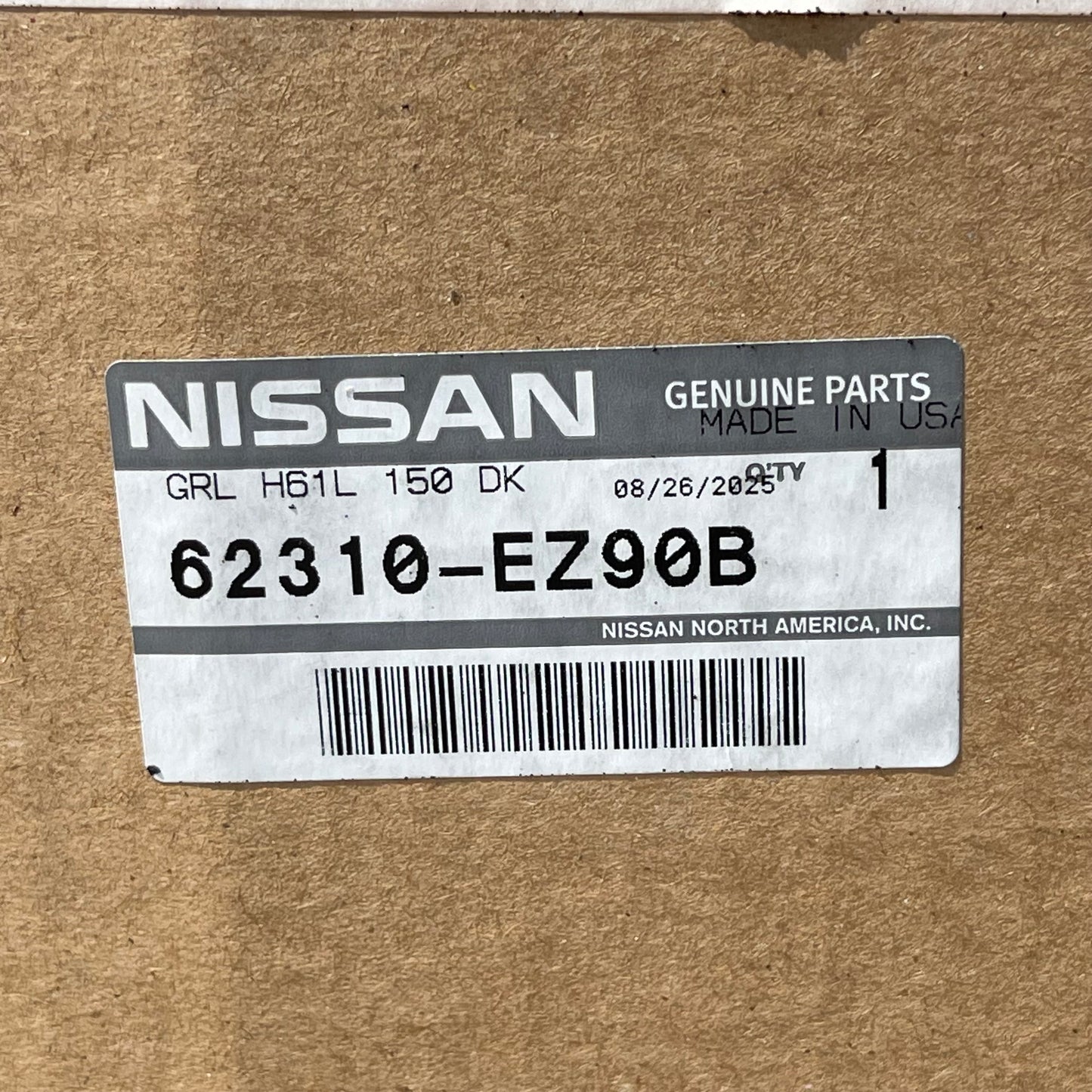 ZA@ NISSAN 2017-2019 Titan Grille Assembly OEM Front Chrome Grill 62310-EZ90B (AS-IS)
