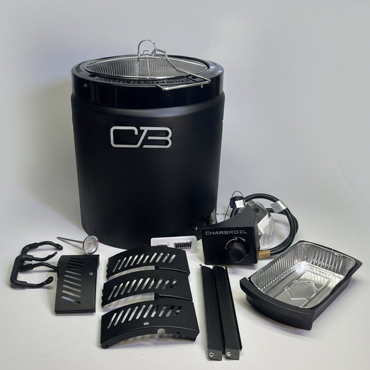 CHARBOIL Big Easy Outdoor Air Fryer Oil-less Liquid Propane Gas Black 24102165