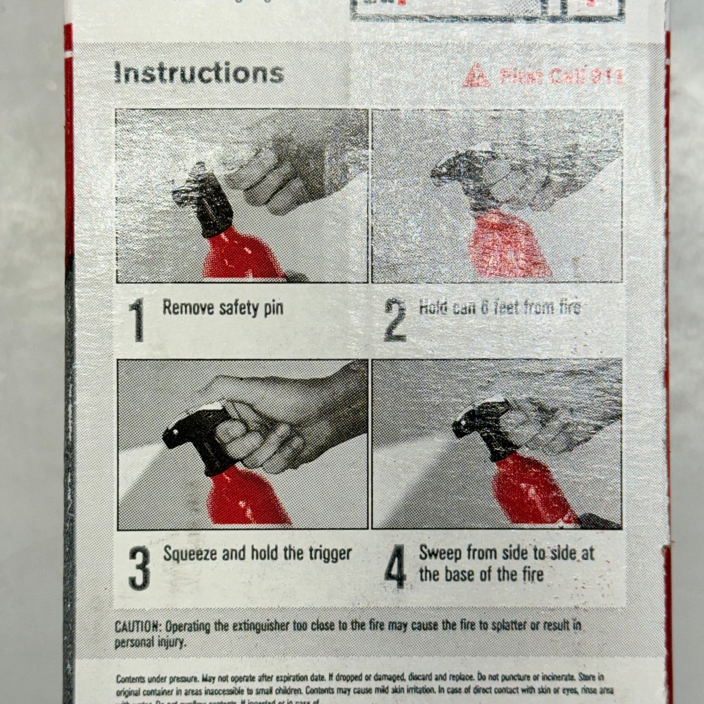 FIRST ALERT Automobile Fire Extinguisher UL Rated- 5-B:C (2lbs) AUTO5