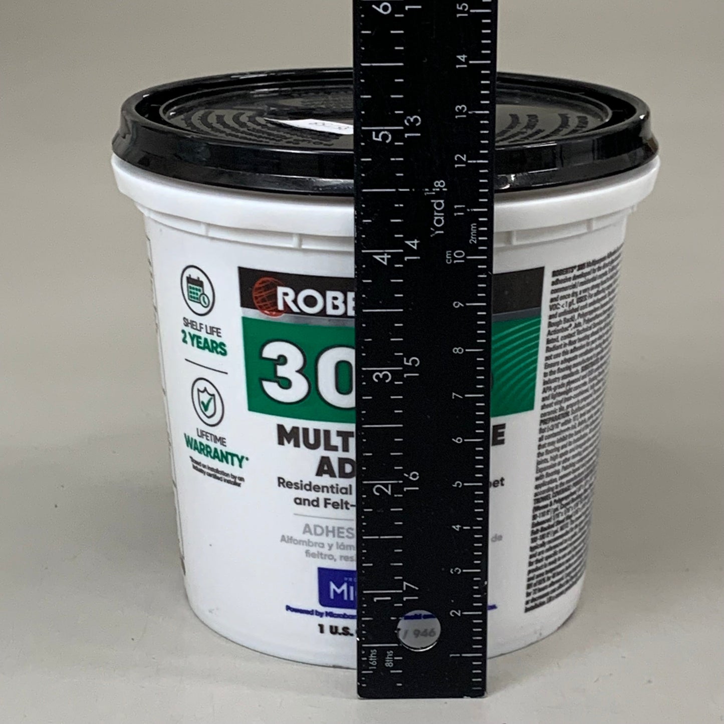 ZA@ ROBERTS Multipurpose Carpet & Felt-Backed Sheet Vinyl Floor Adhesive 3085 B