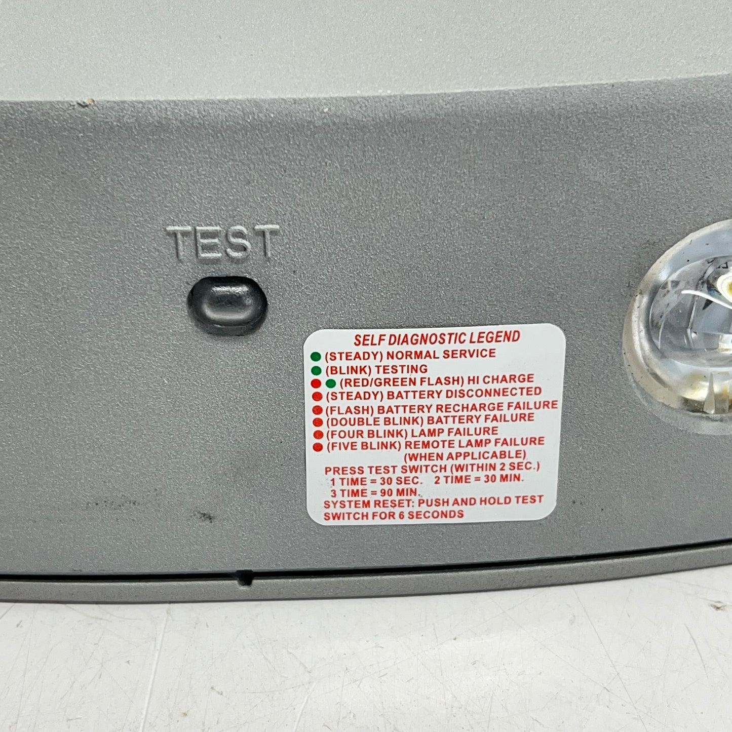 COOPER LIGHTING Sure-lites Led Emergency Light & Luminaire SELDWA50PS (Pre-Owned)