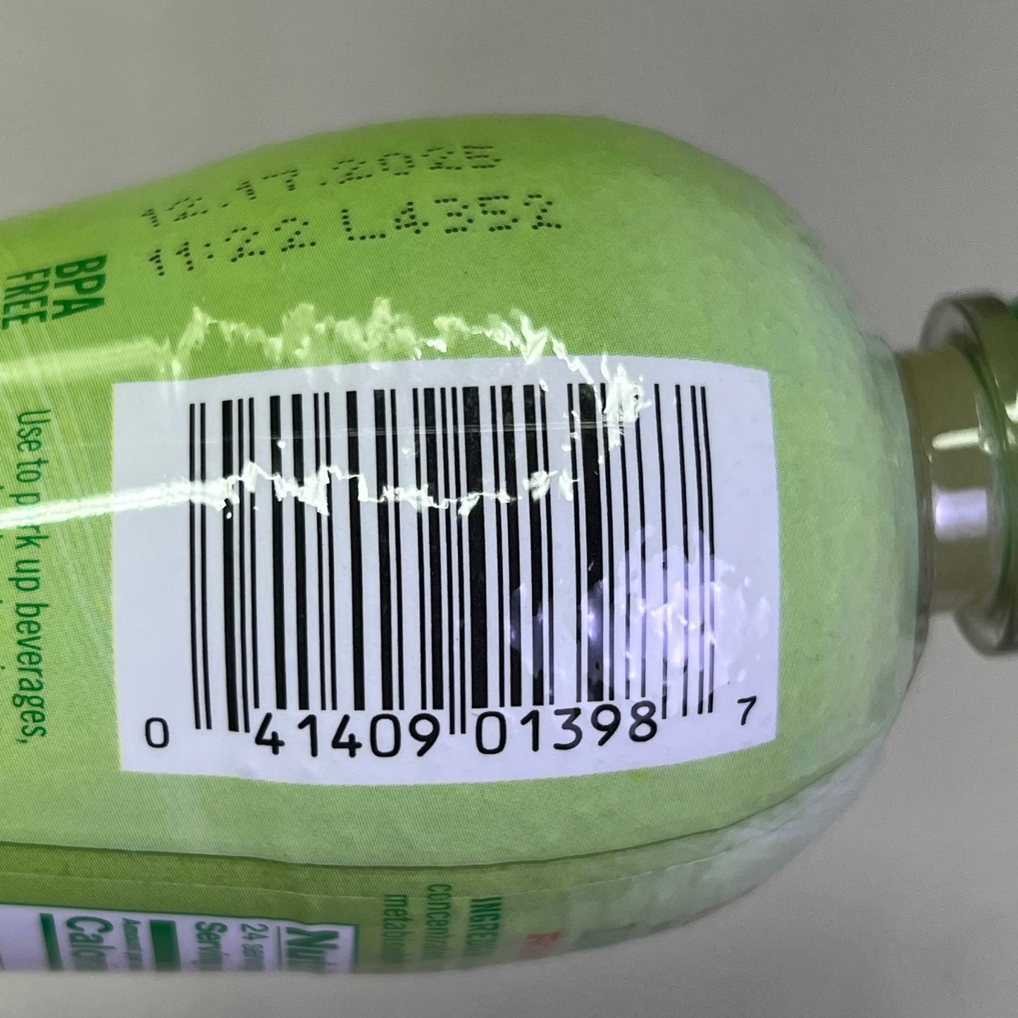 ITALIA (24 PACK) Garden Lime Juice From Concentrate 4 Fl Oz 24 Servings BB 12/25