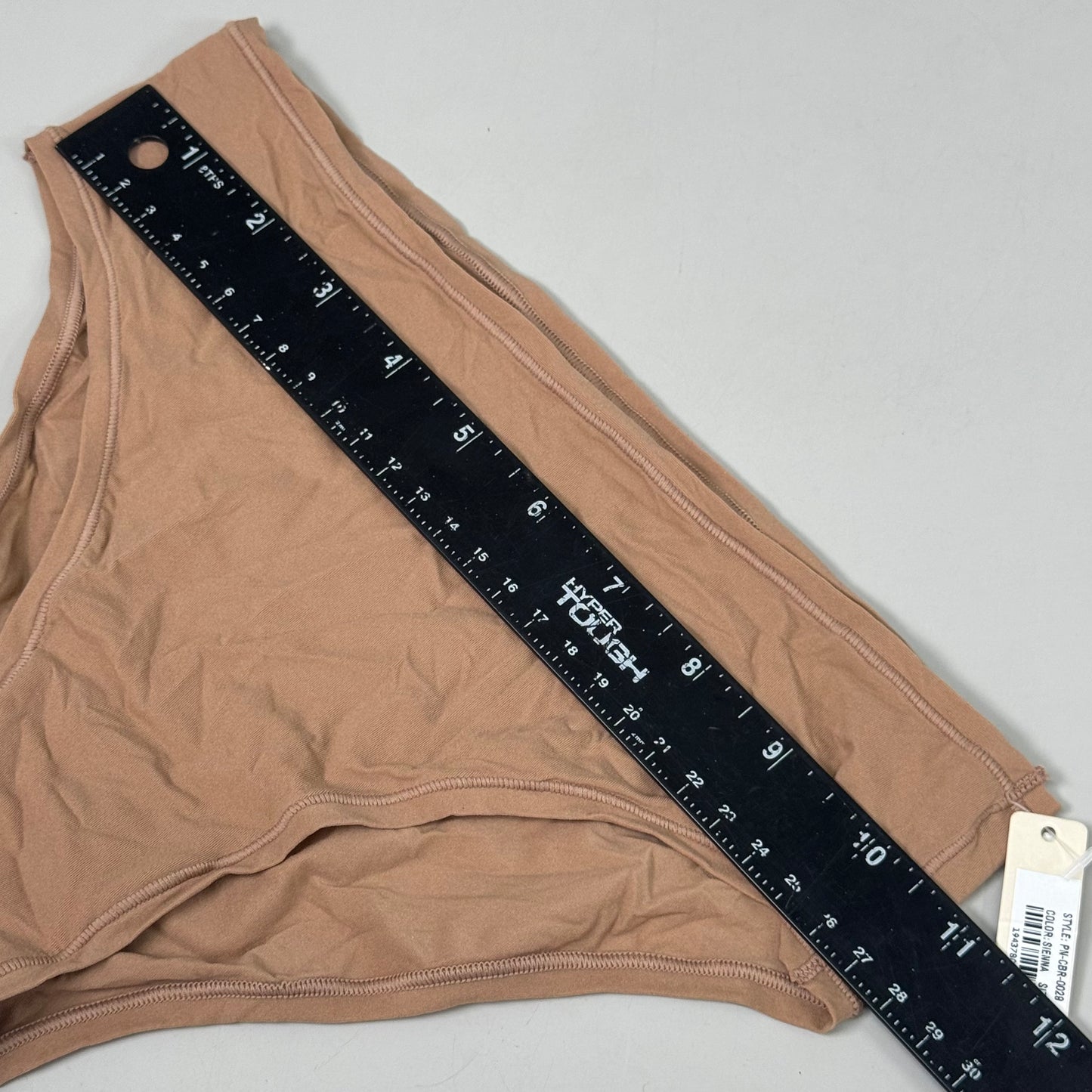 SKIMS Max Stretch Cheeky Brief 100% Cotton Gusset Womens Sz M Sienna PN-CBR-0029