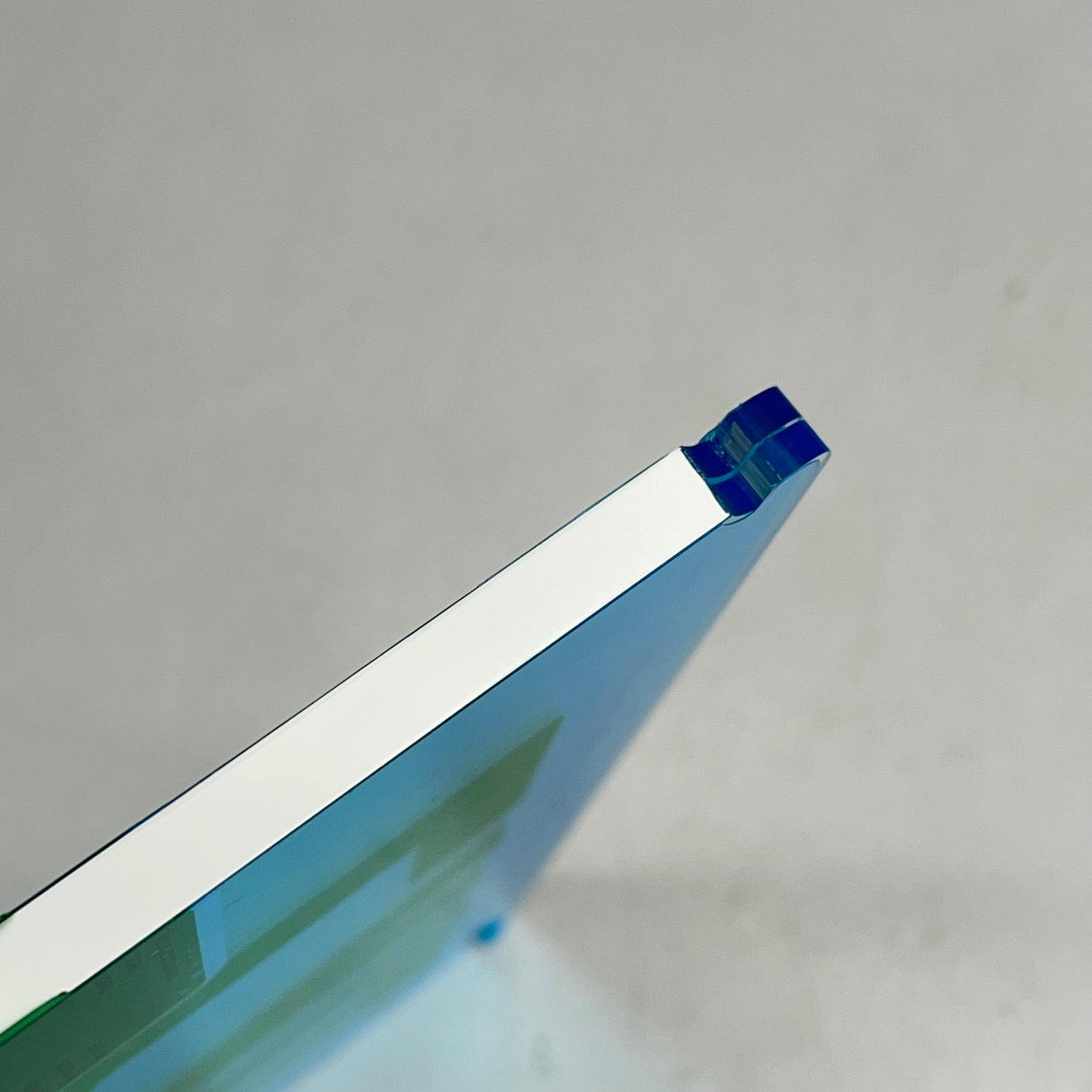 Edge-lit Acrylic Exit Sign Replacement 9 5/8x12 x 2" Green/Mirror H-8562