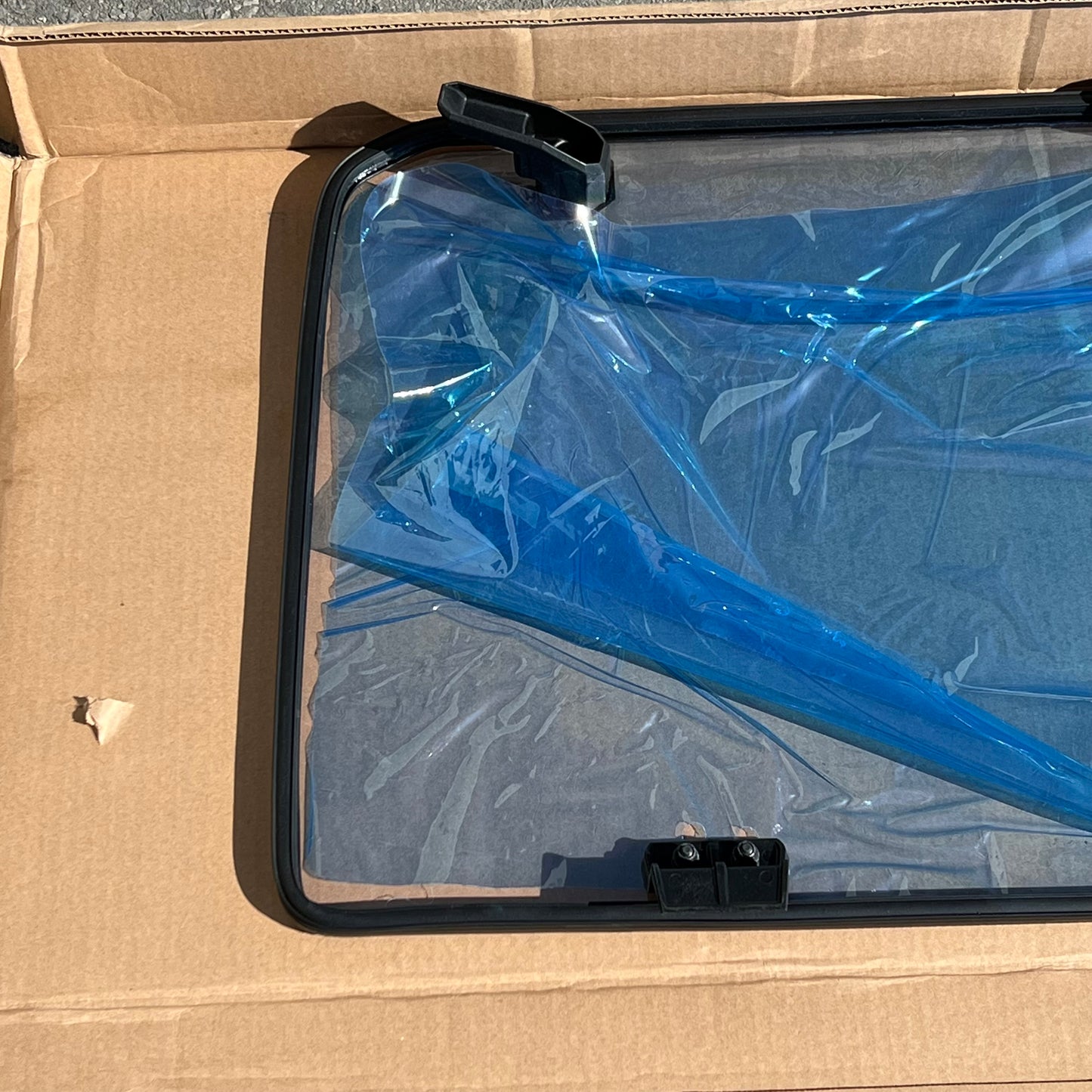 POLARIS Lock & Ride Rear Window Polycarbonate for Ranger Utv Black 2879812