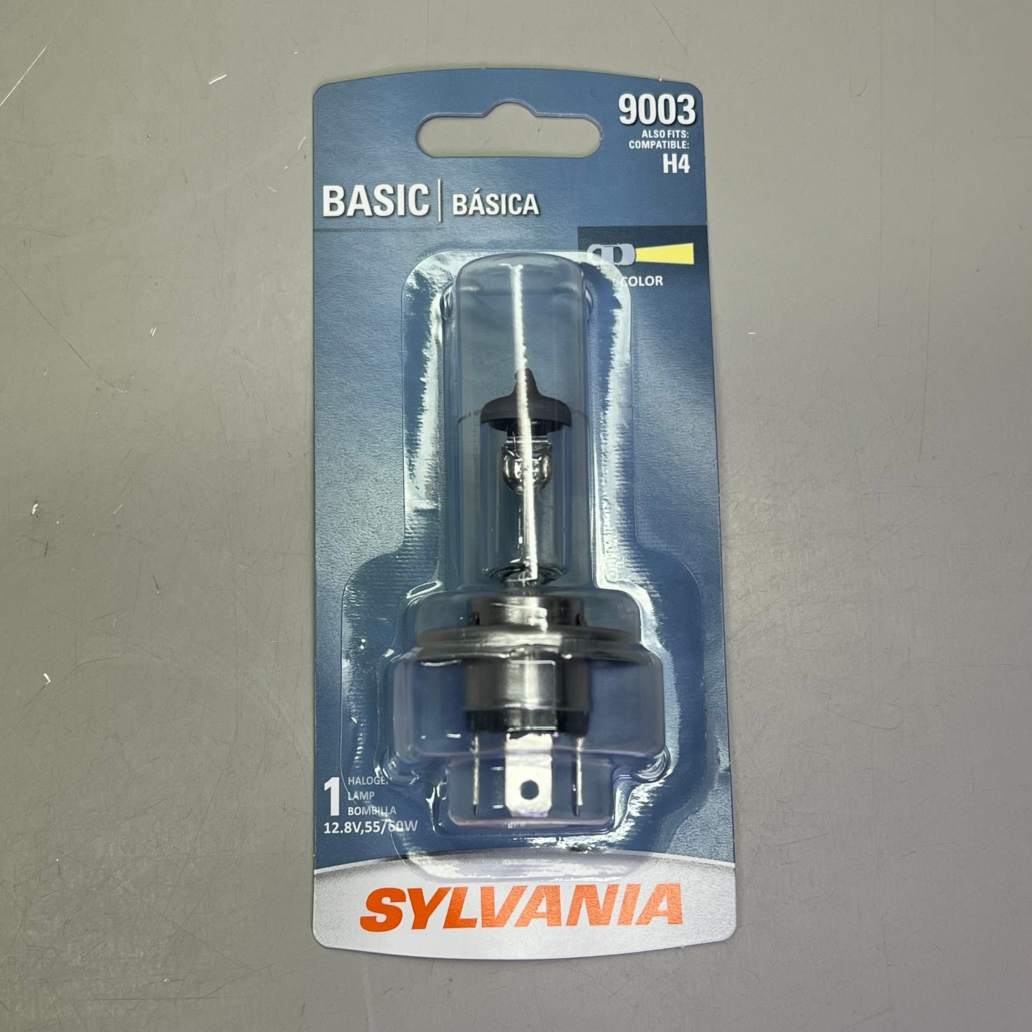 SYLVANIA (2 PACK) Basic Halogen Headlight Bulb Dependable OE Quality 12.8V 9003