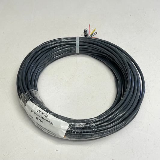 Stranded OAS CMR/CL3R Bare Stranded Copper Conductor 50' 22/8  Grey 67007-50