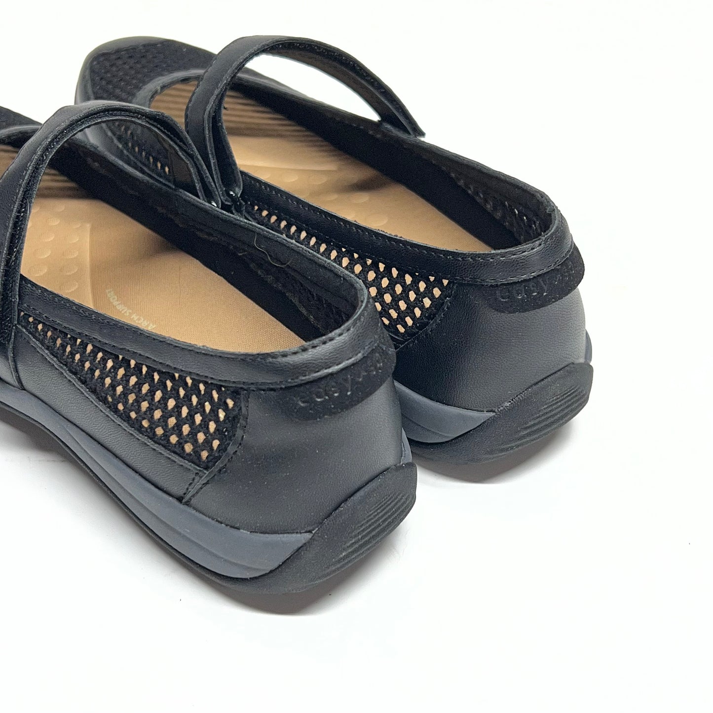 EASY SPIRIT Briana Mary Jane Mesh Walking Shoes Women's Sz 10M Black (As-is)