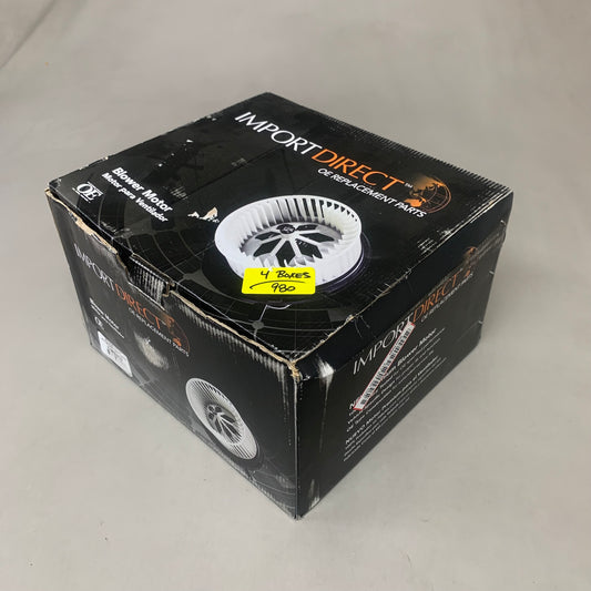 IMPORT DIRECT Direct Climate Control Blower Motor 5/16 Shaft Diameter As-is (see images) Black PM9318