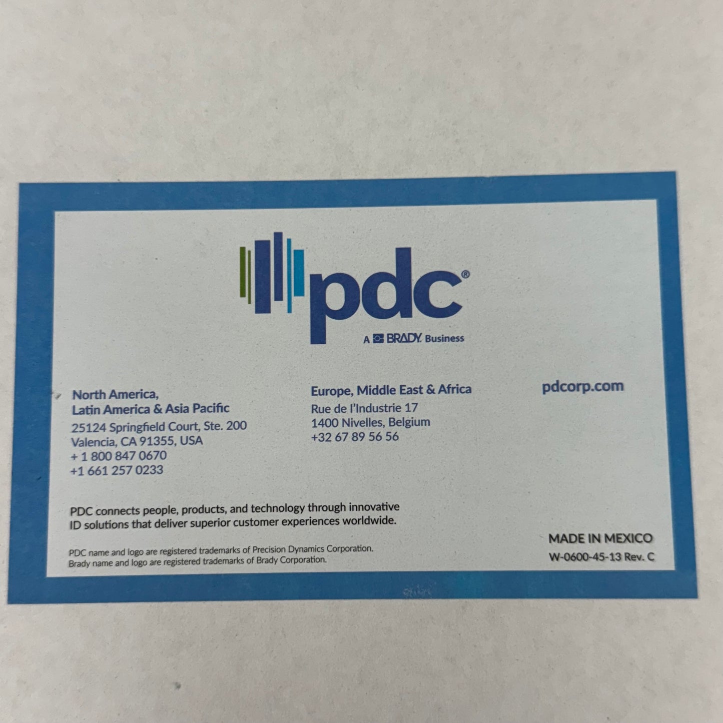 PDC (1000 Pack) Secureline Short Stay I.D. Write On Wrist Band Bracelets White 3000-11-PDR Adhesive Closure