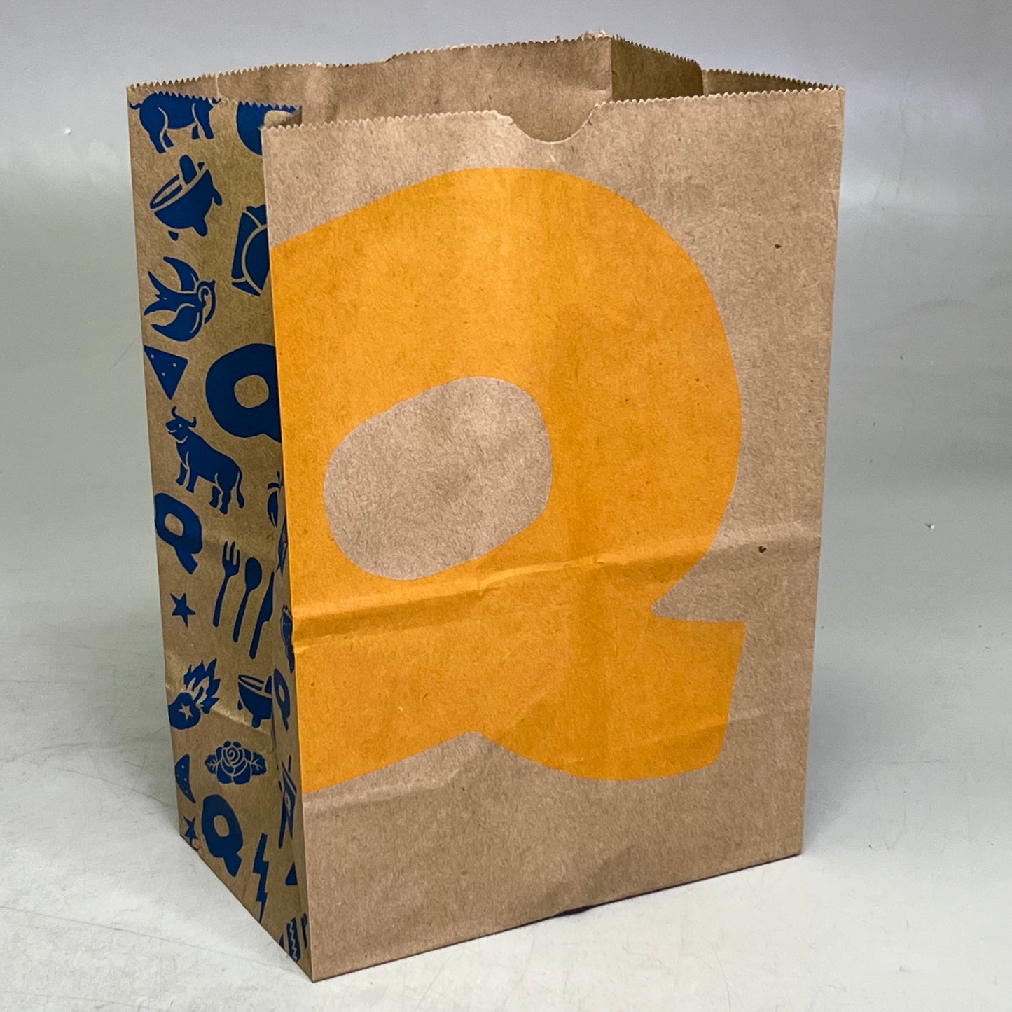 ZA@ MEXICAN FLAVOR (1000 Bags) Paper Bags SQ12-P (New Other, Distressed Box)