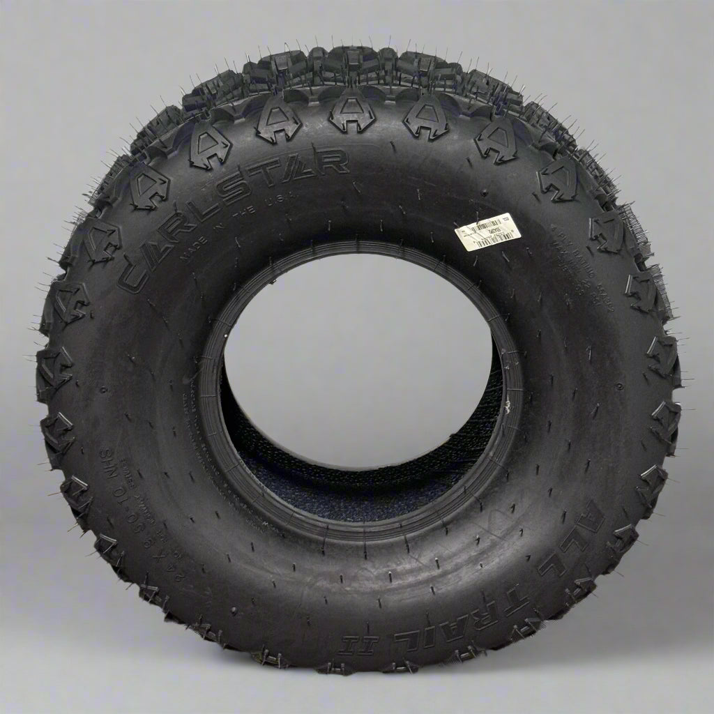 CARLSTAR All Trail II 24 x 9.50-10 NHS DOT 1C44624 Black