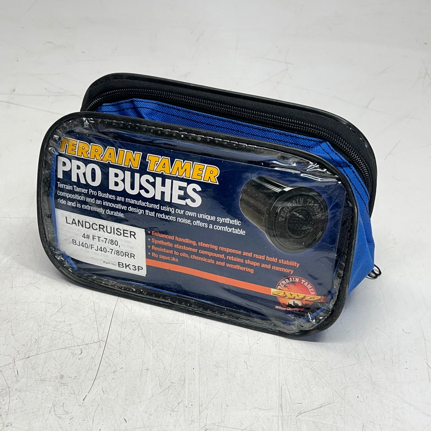 TERRAIN TAMER Shackle Bush Pro Bush Synthetic Kit Landcruiser 4# FT-7/80 BK3P