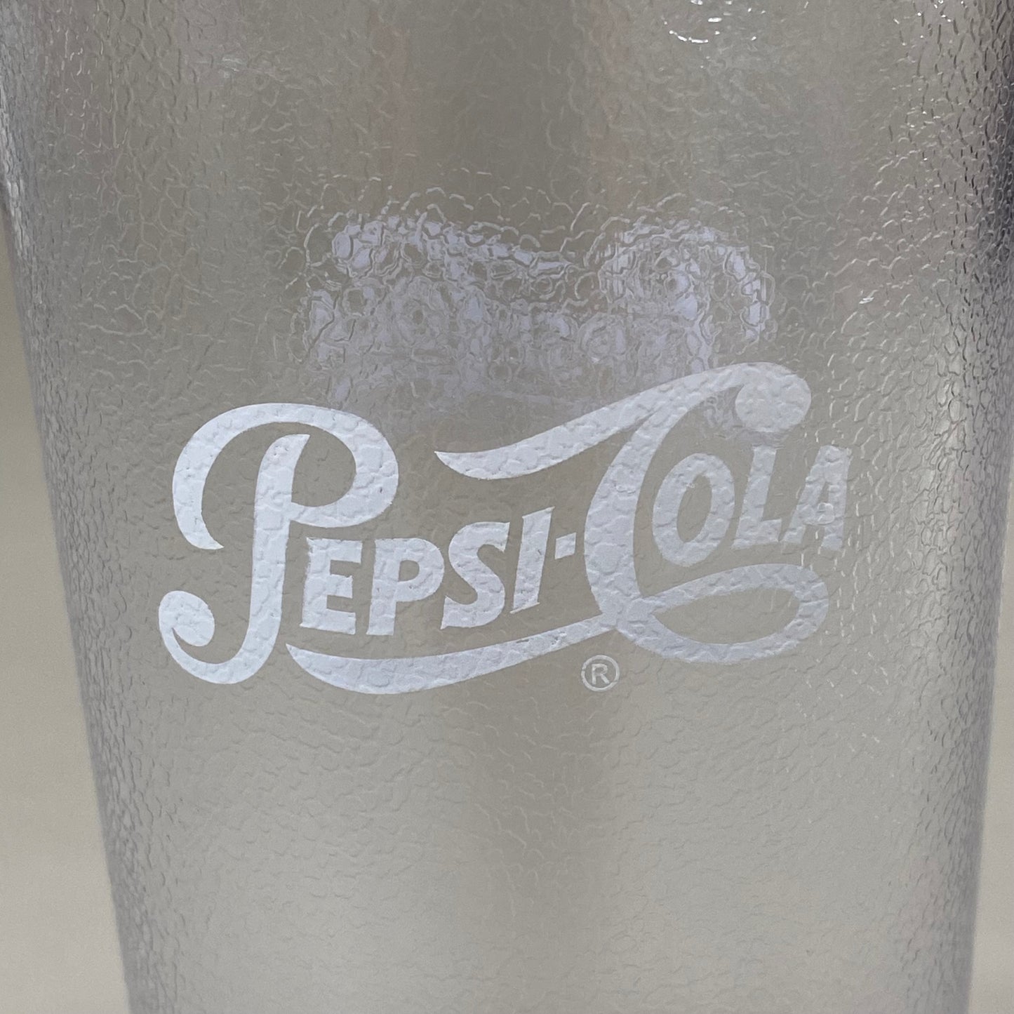CFS BRANDS (6 Pack) Pepsi Script Tumbler Cups 20oz Clear 5220841C2