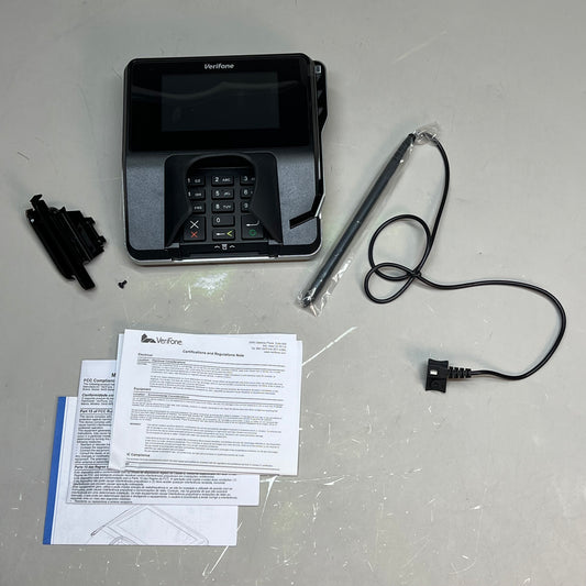 VERIFONE Payment Terminal 400 MHz/256 MB RAM Ethernet 4.3" Black M132-409-01-R