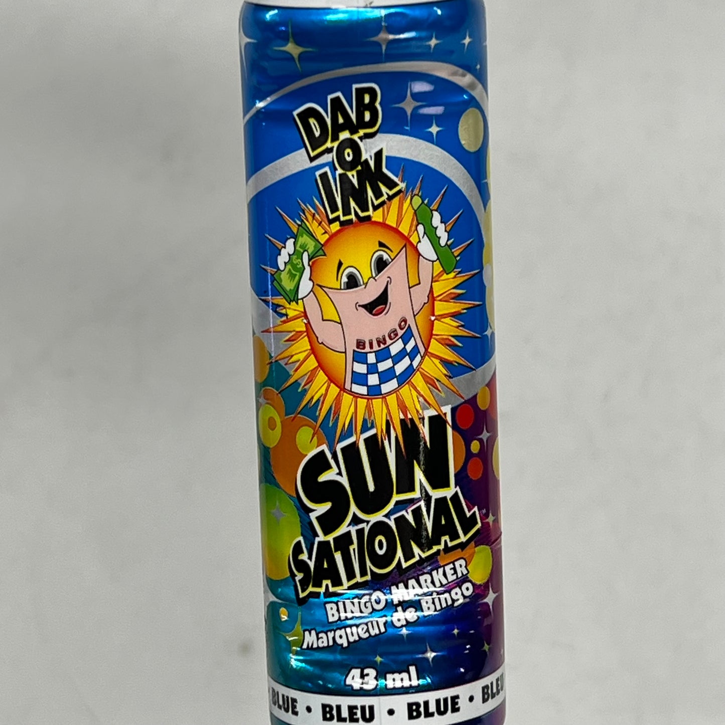 DAB O INK (12 PACK) Sunsational Bingo Marker Bright Ink  43ml/1.4 oz  Blue C26