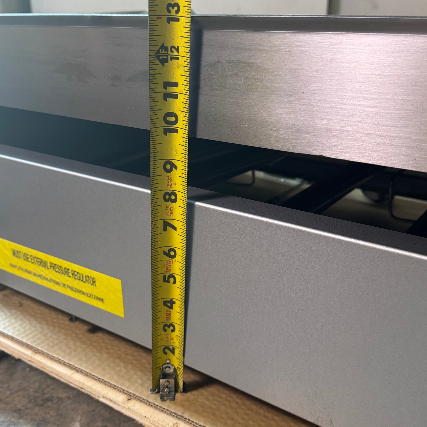 GROPCORE Gas Griddle 90000 BTU Grey GCG36E
