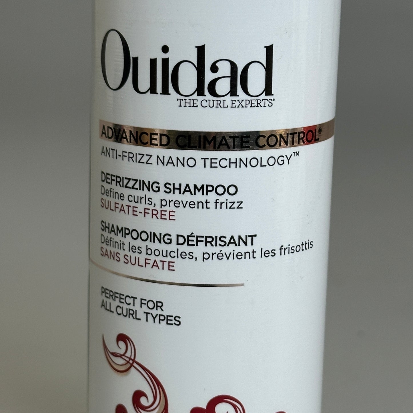 OUIDAD The Curl Climate Control Expert Defrizzing Shampoo 8.5FL OZ/250ml 30637