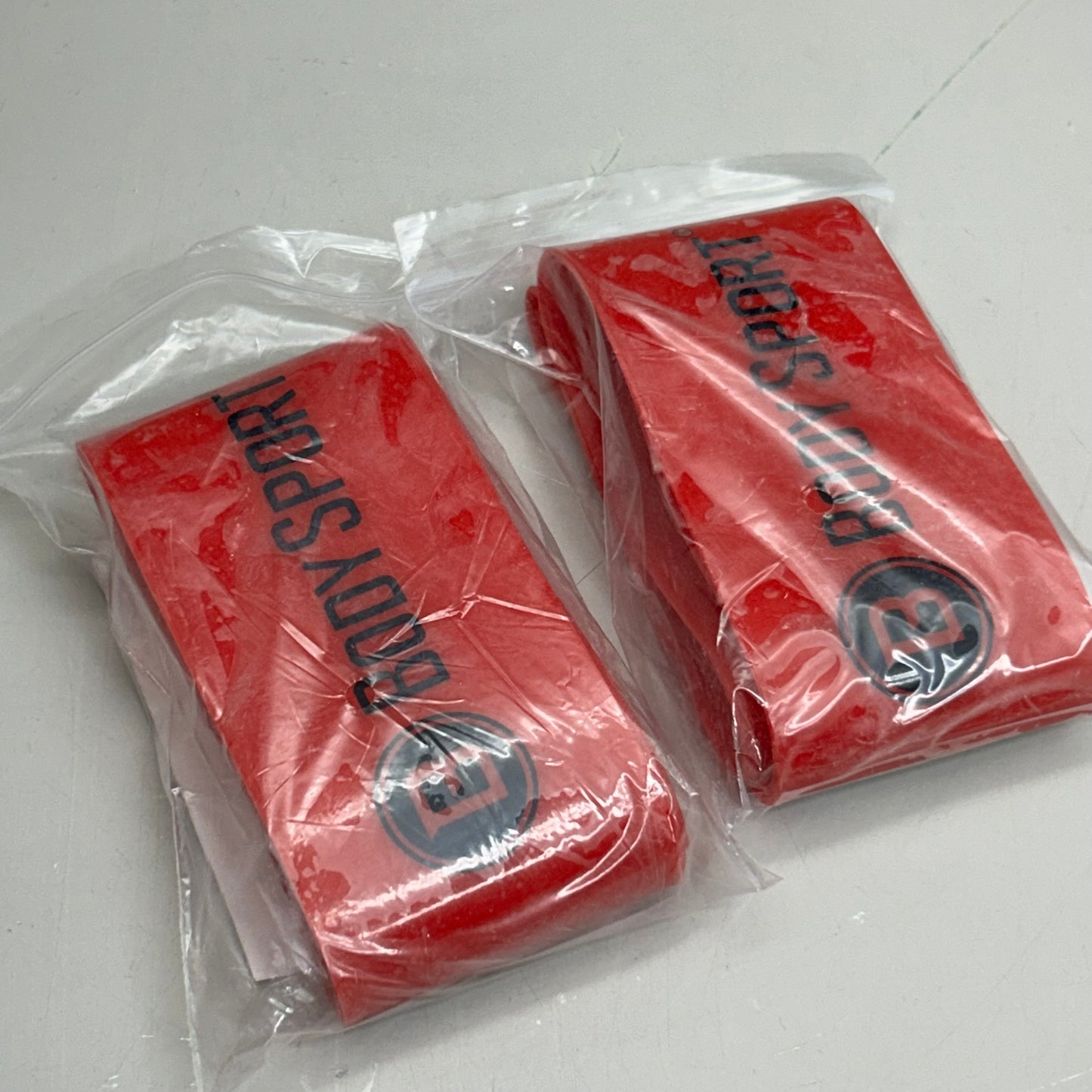 BODY SPORTS (2 Pack) Loop Exercise Band Heavy Resistance Red 2"x24"